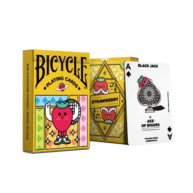 BICYCLE Playing Cards, Strawberry Music Festival Co-Branded Limited Edition Collectible Cards, 1 Deck