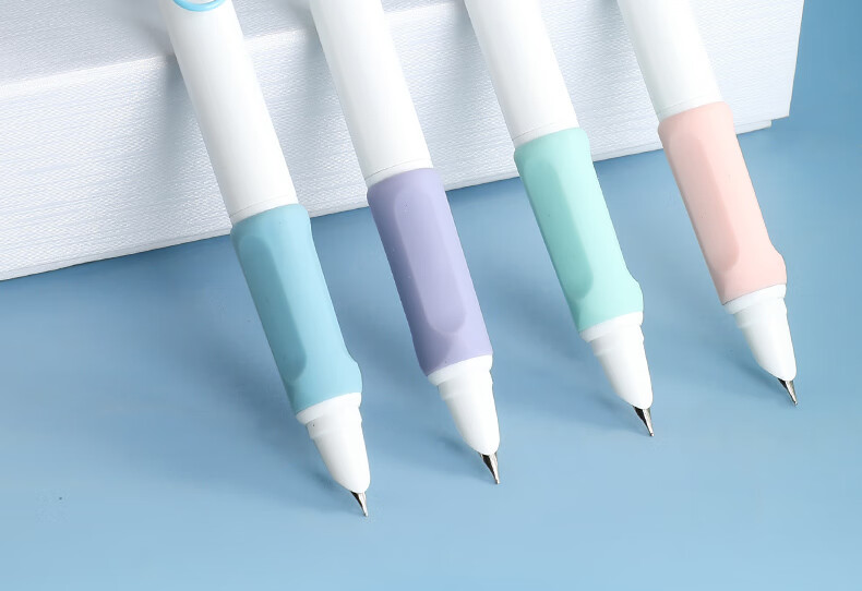 HERO P320 Fountain Pen, Xingqi Cang Ergonomic Push-Button Fountain Pen for Third Grade Elementary School Students' Handwriting Practice, Iridium Nib, Starlight Blue, EF Extra Fine Nib 5