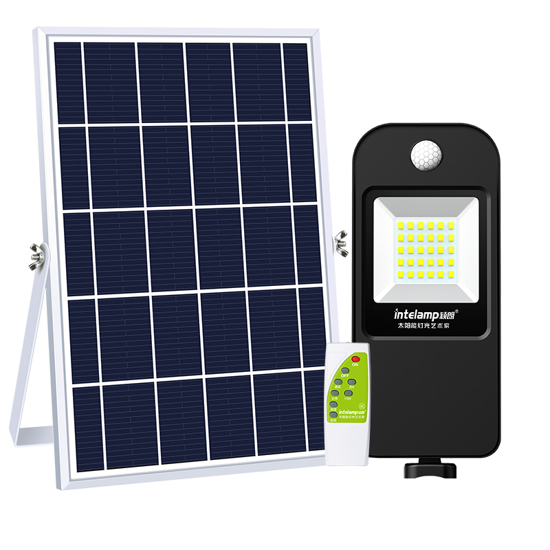 Intelamp Solar-Powered LED Light, Outdoor Garden Courtyard Landscape Lighting, New Rural Illumination, Home And Outdoor Waterproof Light