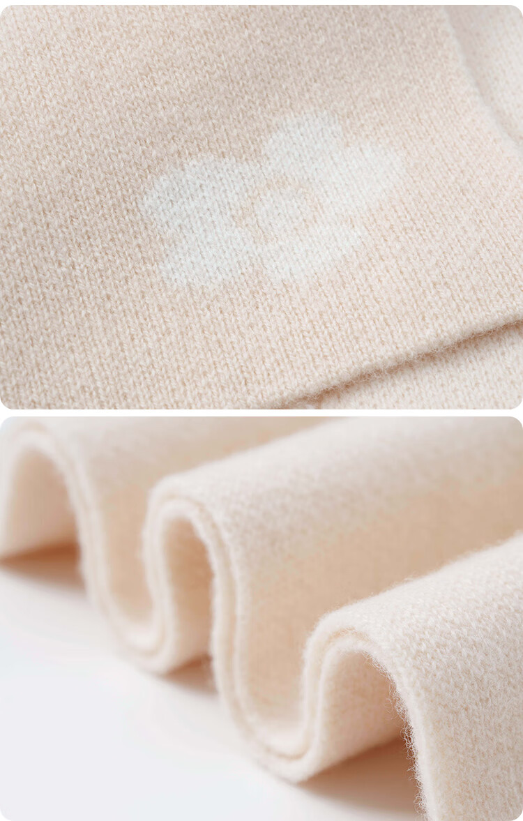 JIUMU Pure Wool Scarf for Women, Autumn And Winter Ladies' Warm Neck Warmer, Lightweight Winter Neck Protection Short Scarf 23
