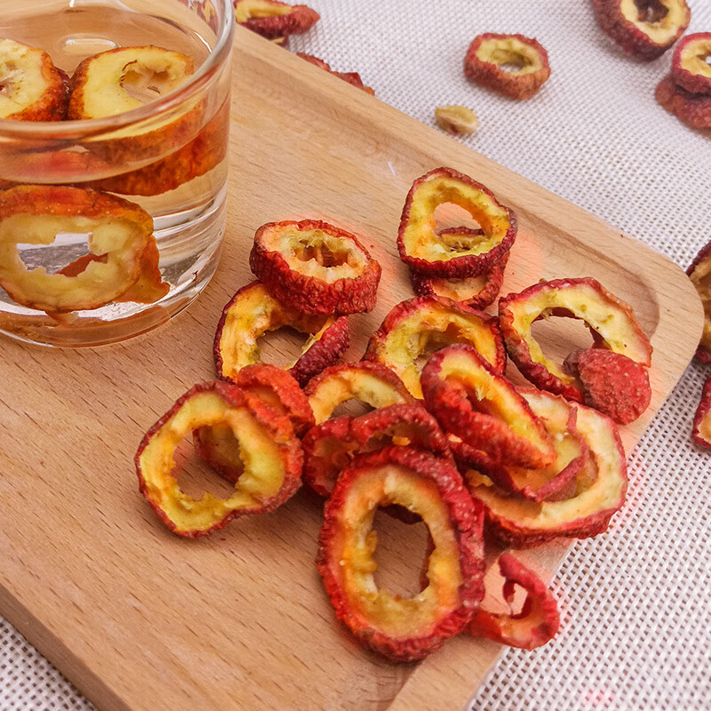 果然之家山楂片山楂干150g/罐 精选干山楂果大颗粒0添加泡茶泡水花果茶