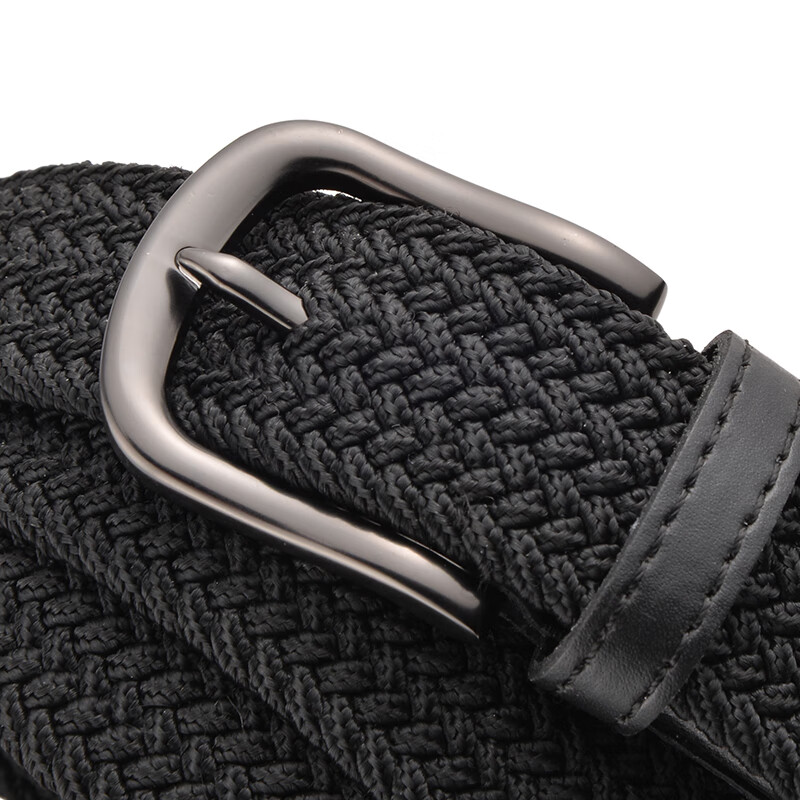 HALFEEL Women's Knitted Belt, Trendy Ins Style, Youthful Canvas Elastic Band, Versatile Stretchy Training Pants Belt, Gift
