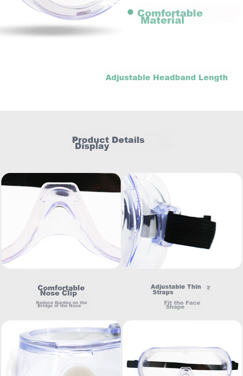 3M 1623AF Chemical Splash Goggles, Effective Protection against Liquid Splashes, Anti-Fog, Impact Resistant, Clear Glasses, 1 Pair 6
