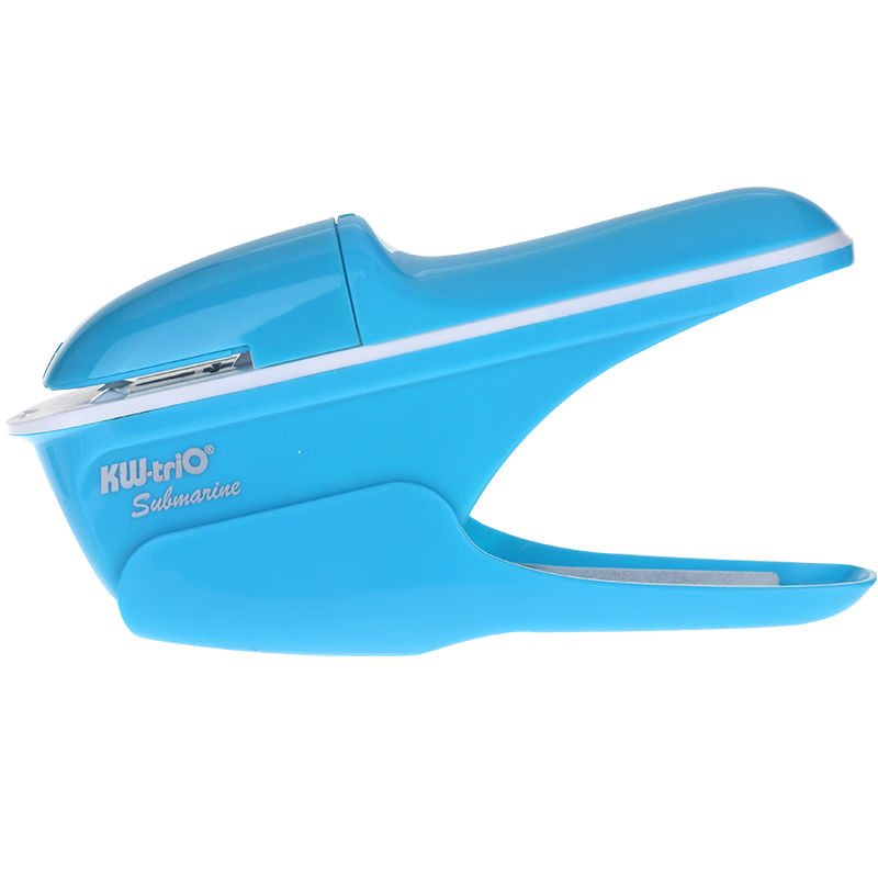 KW-Trio Handheld Stapler, Eco-Friendly Stapler for Students, Small Size, No-Nail Stapler, Labor-Saving Binding Machine, Can Bind up to 8 Pages