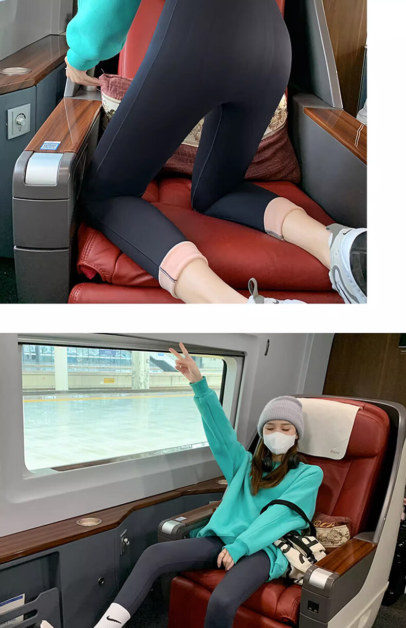 LangSha Leggings for Women, High-Waisted Tummy Control Yoga Pants for Autumn And Winter, Warm Shark Skin Pants, Elastic Butt-Lifting Suspended Pants for Outer Wear 21