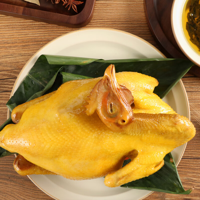 温氏供港绿茶叫花鸡1.4斤 110天散养 高品质升级版盐焗鸡 散养土鸡