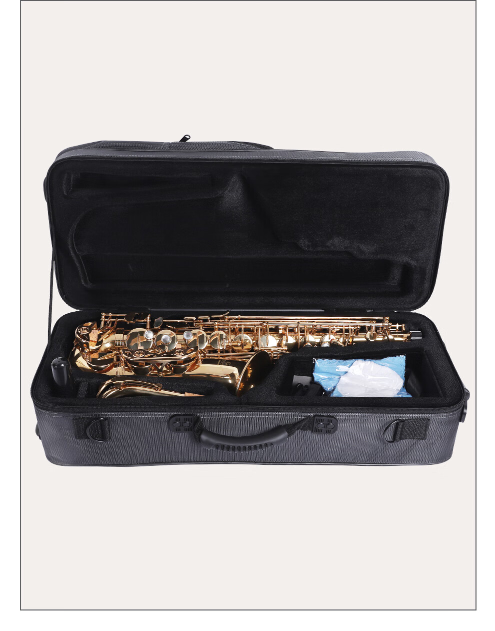 Jinbao Alto Saxophone JBWAS-10 Double Rib Keys Professional Performance Saxophone Beginner Wind Instrument 9