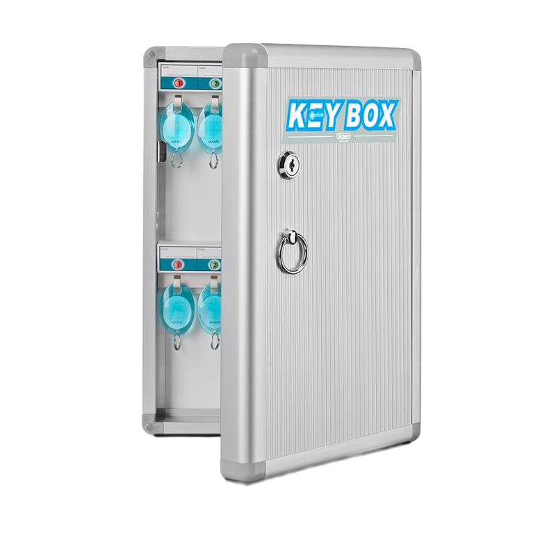 Jinlongxing 24-Slot Key Cabinet with Lock, Aluminum Alloy Key Storage And Management Box/key Case/emergency Key Cabinet Wall-Mounted/with Key Tags A8024