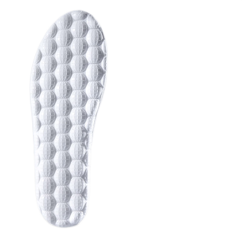 IQGD 2 Pairs Sports Insoles for Men, Soft And Elastic, Mugwort Anti-Odor Breathable Shock-Absorbing Military Training 7071 2 Pairs Gray 35-36