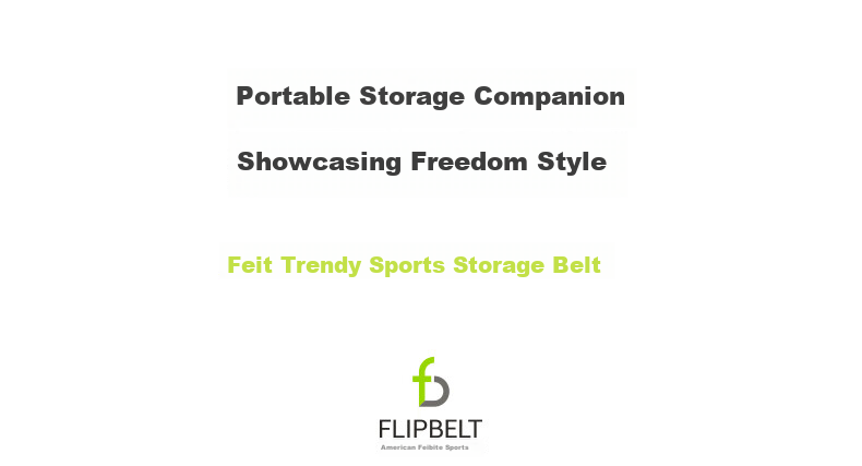 Flipbelt [Magic Tape Waist Pack], Sports Running Belt, Marathon Gear, Phone Pouch, Neon Orange, Adjustable Style 34