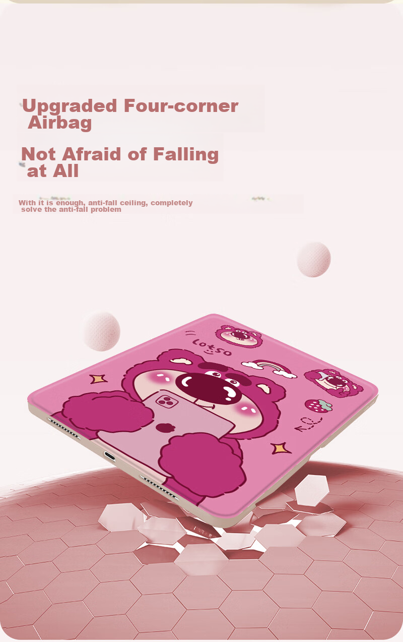 Shihan Compatible with 2026 Huawei MatePad 11.5 Tablet Case, Suitable for 2023/2024/2025 Models, 11.5-Inch Soft Light Dynamic Anti-Drop Anti-Bend Rotating Horizontal And Vertical Support Cartoon Creative Desig 5