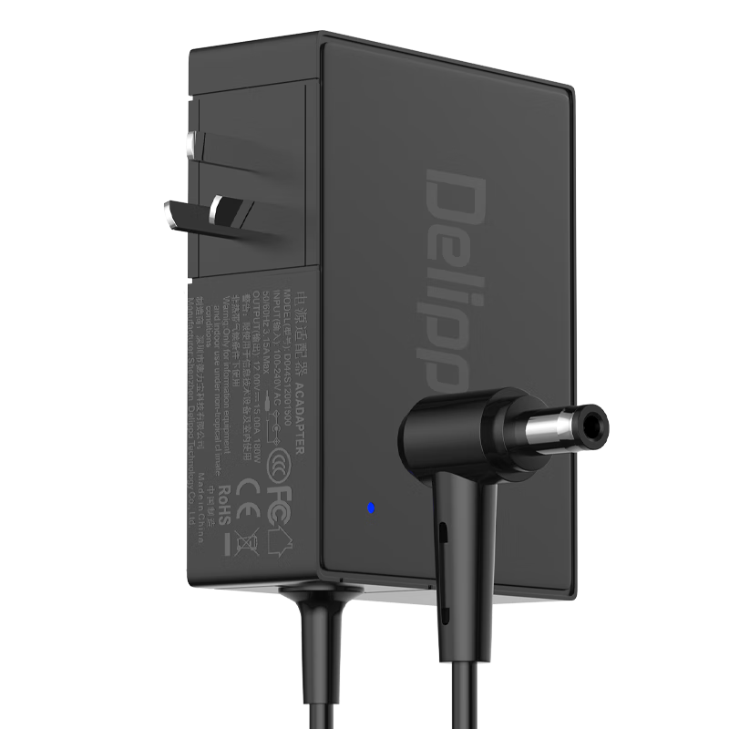 Delippo GaN HP 19.5V 11.8A 230W Power Adapter Travel Charger for Shadow Elf 9/8/7/6 Pro Ryzen Edition Laptop 4.5mm Small Port with Pin