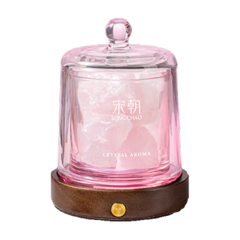 Songchao Linglong Cup Crystal Stone Incense Diffuser for Bedroom, Birthday Gift Box for Women, Wedding Present, Mid-Autumn Festival Gift