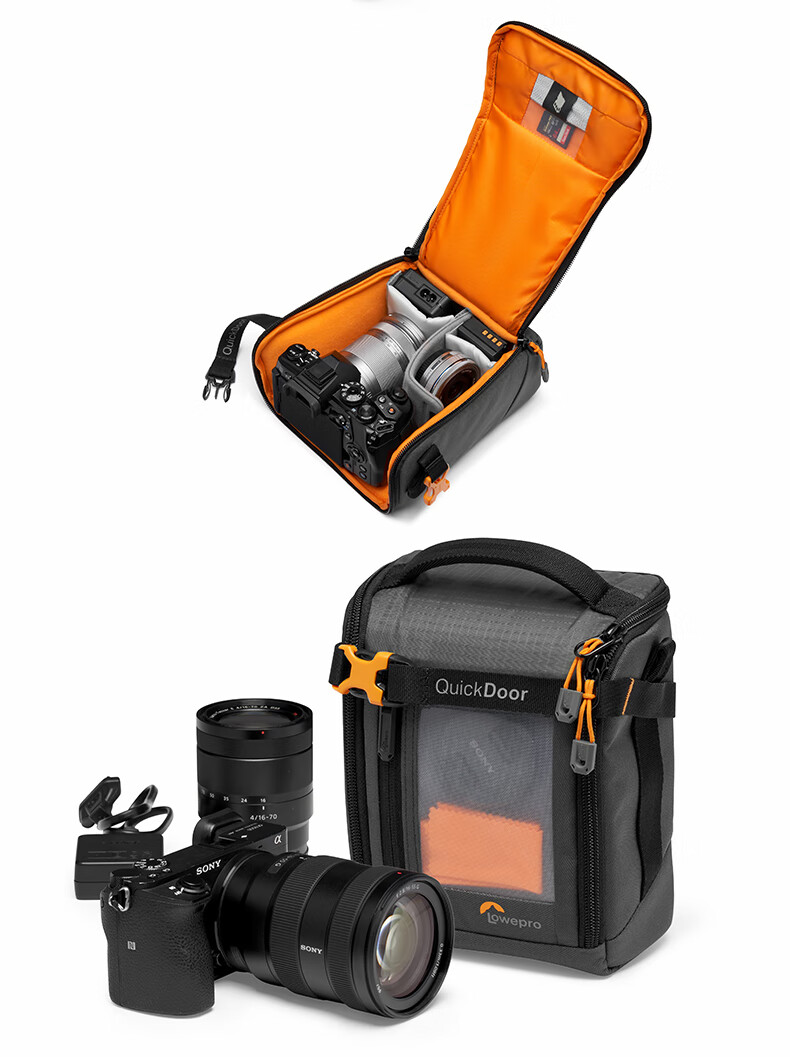LOWEPRO Leshebao GearUp Creator Box M II, Creative Accessory Storage Bag, Camera Inner Liner, Storage Card And Data Cable Organizer for Drones, LP37347-GRL 1
