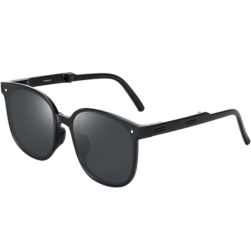 CAXMAN Foldable GM Sunglasses Unisex Nylon HD UV Protection Lightweight Fashion Eyewear