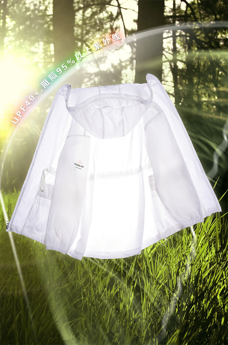 TOREAD UPF40+ Lightweight Breathable Sun Protection Jacket for Men and Women TAZJ82516 4