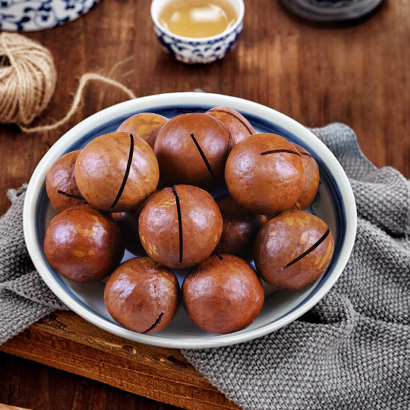 老街口夏威夷果250g/袋装奶油味每日坚果休闲零食小吃坚果炒货大果干果