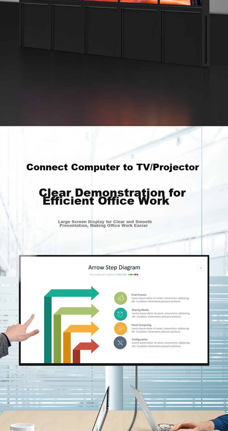 DTECH Fiber Optic HDMI Cable Version 2.0 4K60Hz Construction Renovation Cable for Computer, Office, Set-Top Box to Connect TV, Monitor, Projector Home Use 3D HD Cable 20 Meters DT-HF2020 9