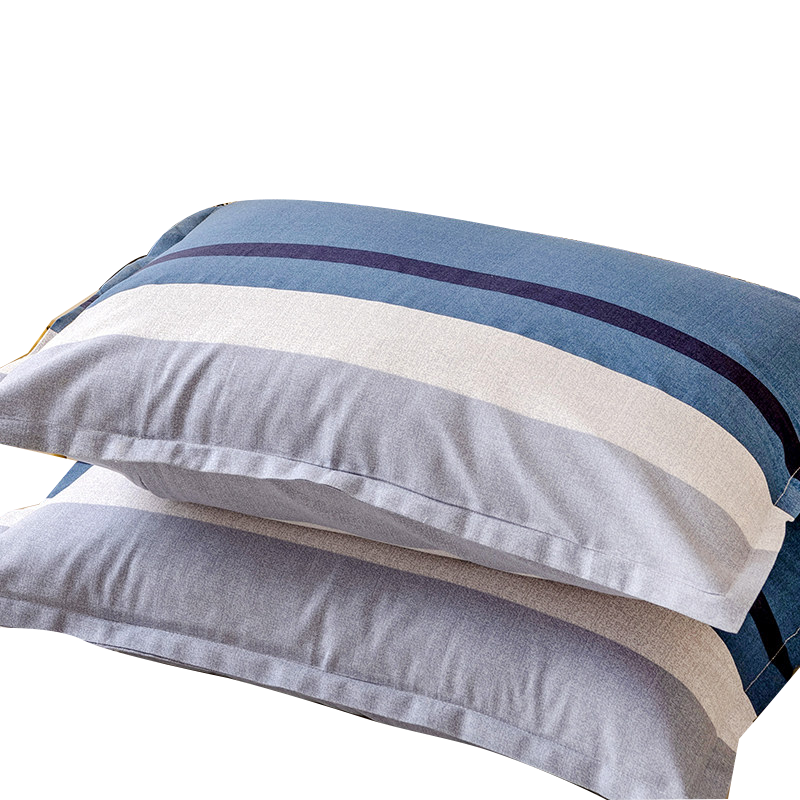 AVIVI Class A Pure Cotton Pillowcase, Simple All-Cotton Pillow Cover for Student Dormitory, One Pack, Nordic Era, 48*74cm