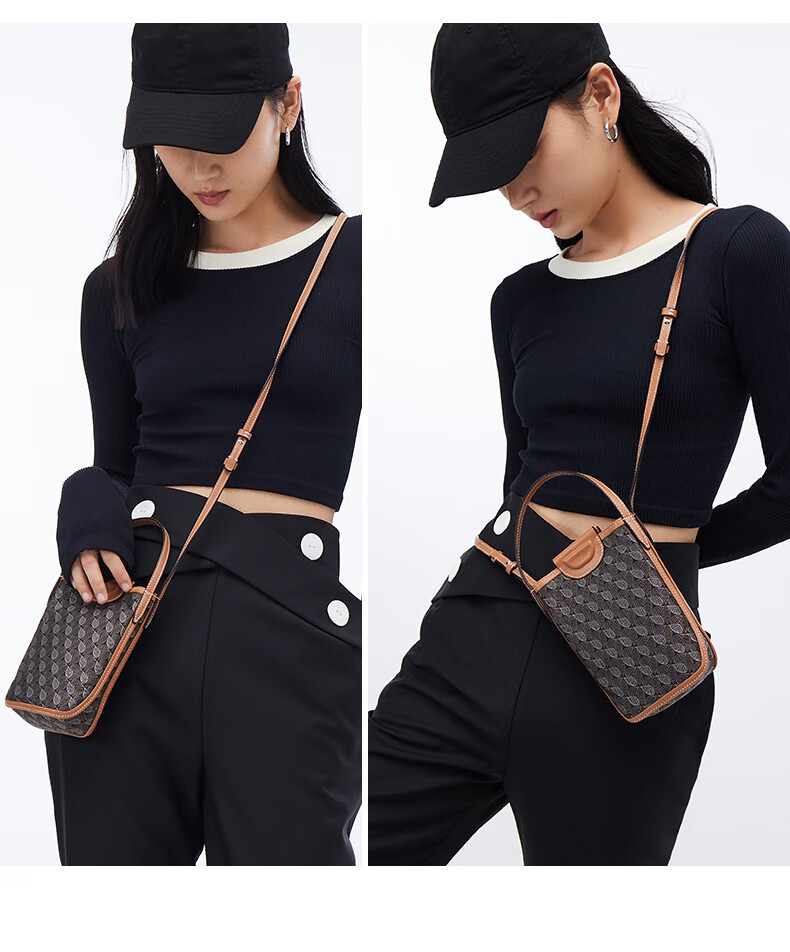 DISSONA Lucky Charm Bag, Women's Handbag, Shoulder Crossbody Bag, Tote Bucket Bag, Small Purse 14