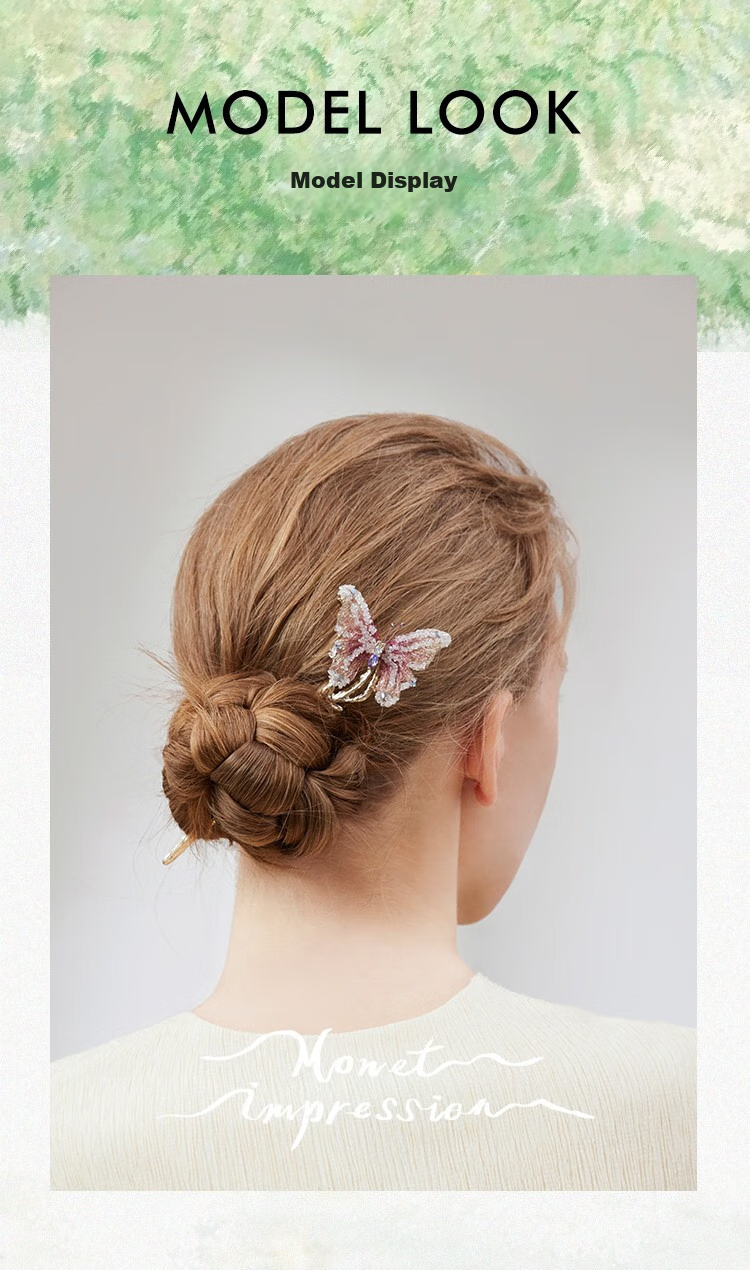She's Love Tulip Hairpin, Ancient Style Hair Stick, Birthday Gift for Girlfriend 5