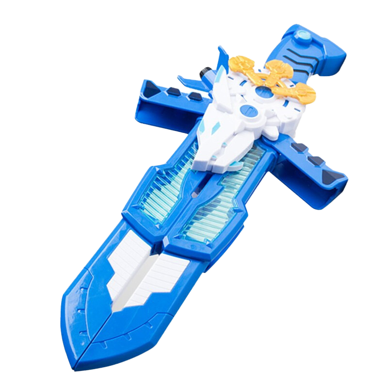 JUMPGO Mini Agent Team X Toy Transforming Agent X Equipment S1 Light And Sound Gun Sword, Boys' Children's Gift