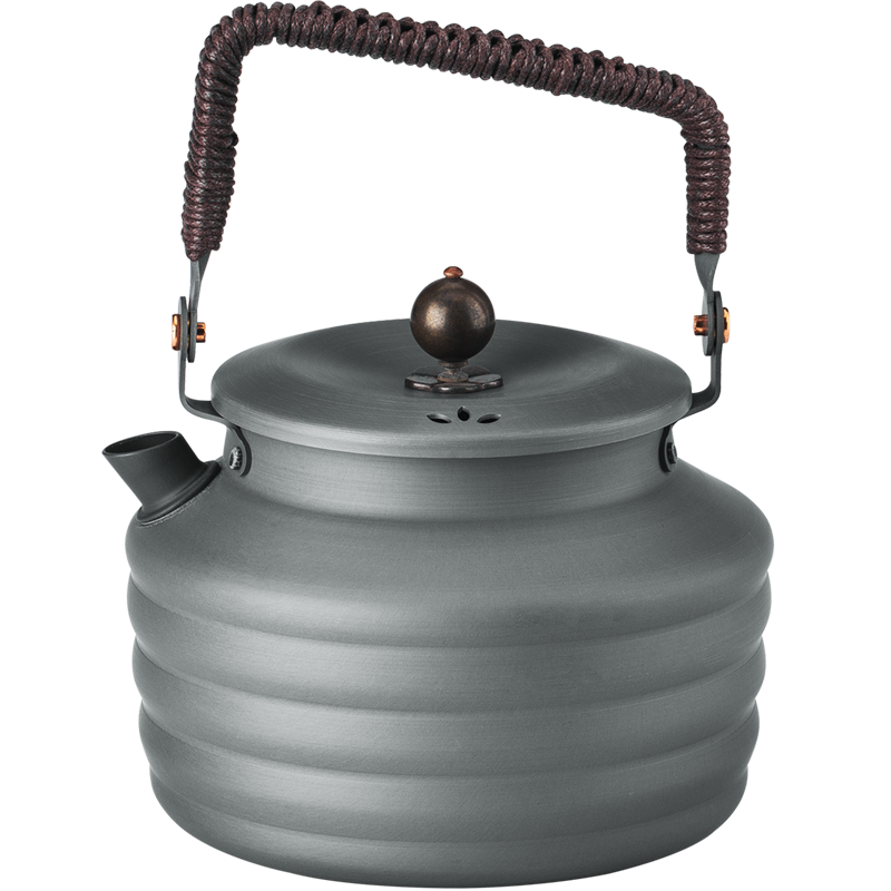 ALOCS Outdoor Kettle, Tea Set, Camping Water Pot, Self-Driving Tour Equipment, Tea Brewing Pot, 1.3L Xintang Water Kettle