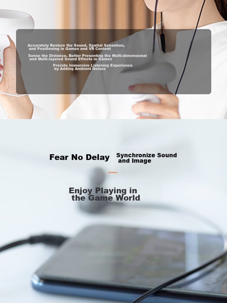 FINAL VR3000 Wired In-Ear Gaming Headphones with Precise Positioning 3