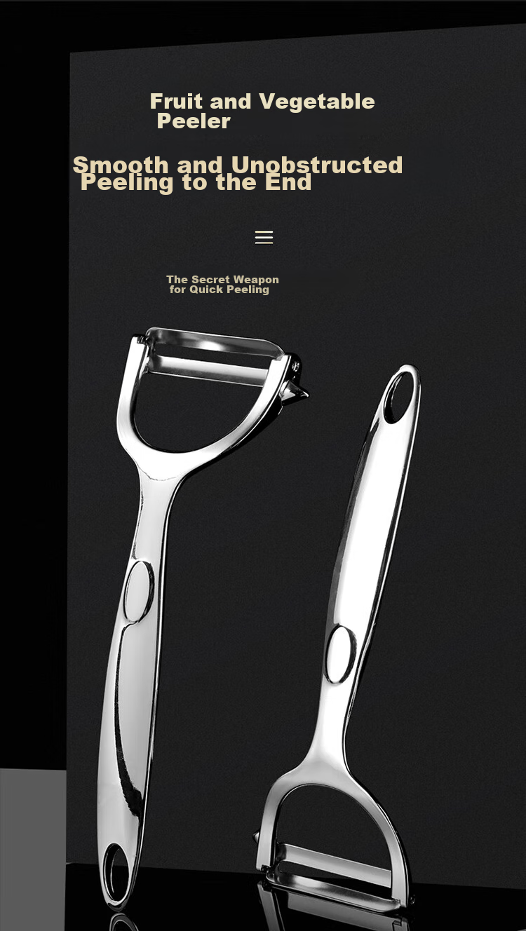 BJ Zinc Alloy Peeler Kitchen Potato Peeler Stainless Steel Peeling Tool Fruit And Melon Peeler 1
