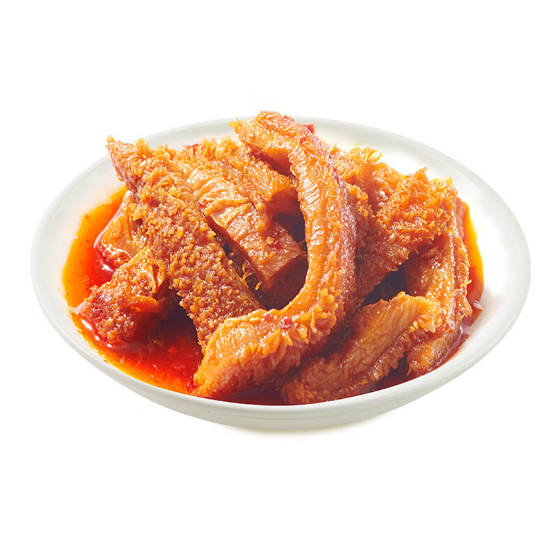 来伊份孜香牛肚香辣味105g卤味熟食肉干肉脯即食小吃独立小包装休闲零食