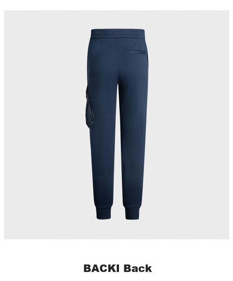 ARMANI EXCHANGE [Gift] AX Men's Drawstring Waist Large Patch Pocket Jogger Pants 7