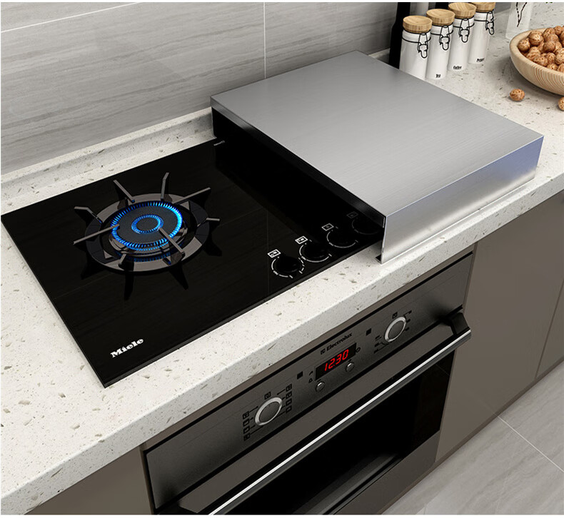 Canjiangjun [Thickened Version] Stainless Steel Gas Stove Cover Plate, Induction Cooker Stand, Multifunctional Stove Shelf 8