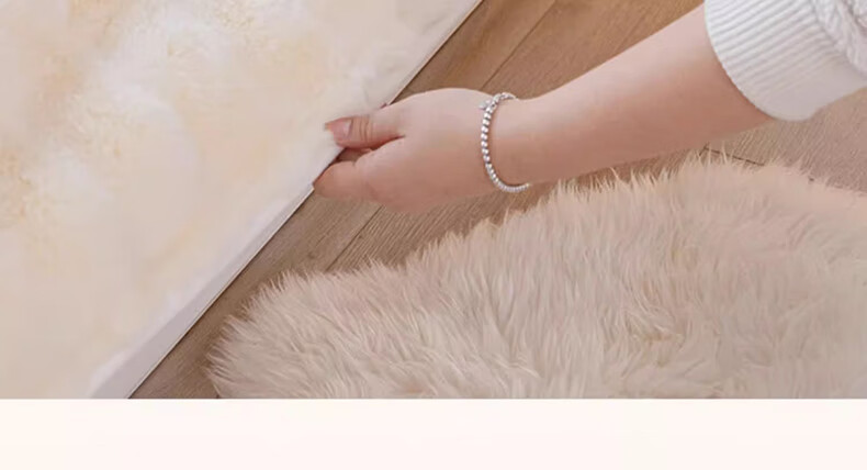 AVIVI Plush Non-Slip Sofa Cushion Cover Slipcover Four Seasons Universal Armrest Backrest Towel 90*90 Bubble Pattern 9
