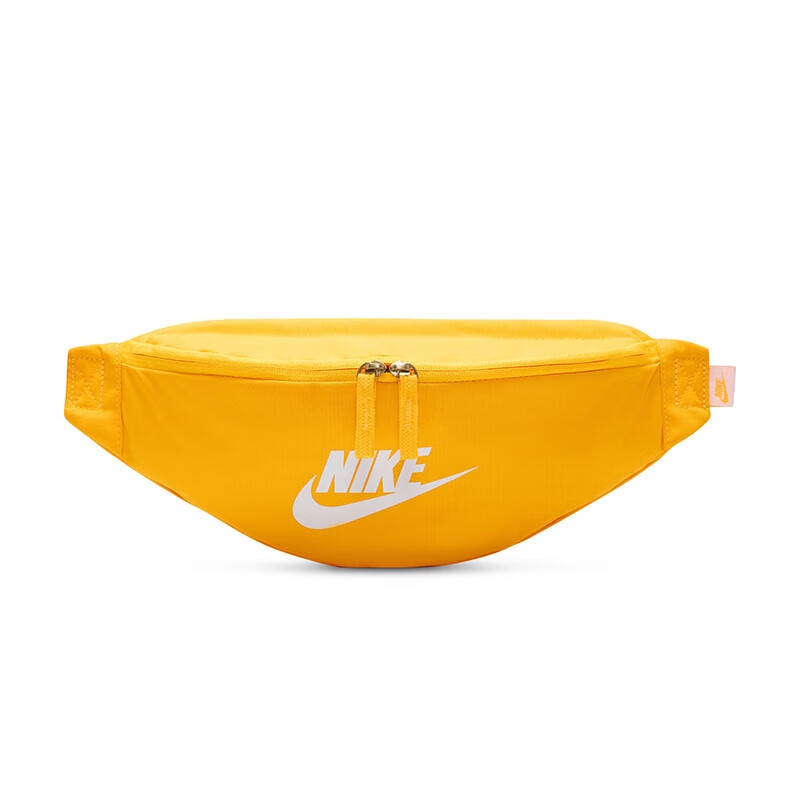 NIKE Men's And Women's Waist Bag, Shoulder Bag, Crossbody Bag, Chest Bag, Casual Bag DB0490-845 Orange-Yellow