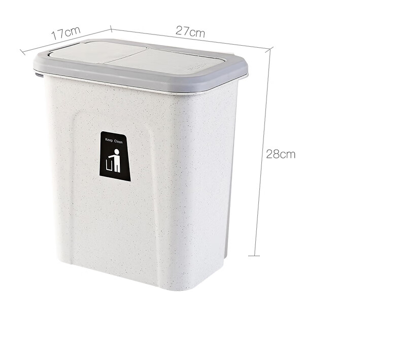 Meilixin Desktop Trash Can, 2.6L, Nordic Round Mini Trash Can, Japanese Simple Creative Garbage Bin, Yellow, 1 Pack 4