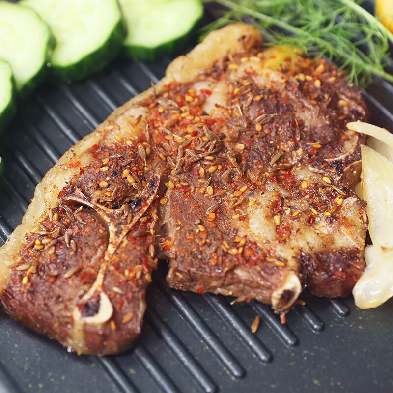 THOMAS FARMS澳洲羔羊原切羊肩排 净重1斤 冷冻生鲜羊肉 西餐烧烤烤肉食材