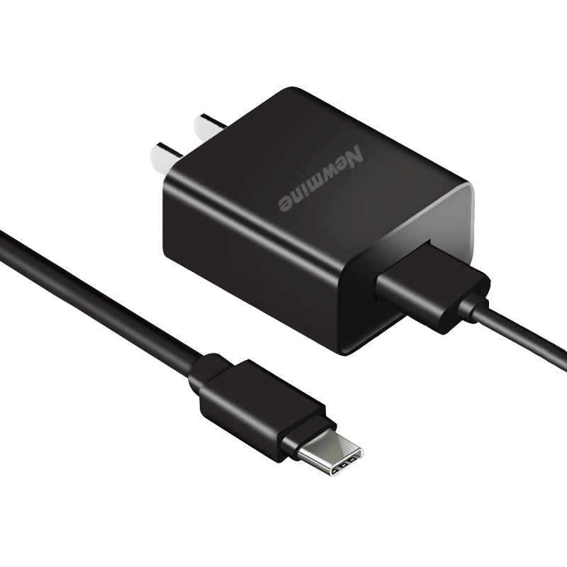 Newmine Type-C Charging Kit, 2-Meter Charger, Android Phone 5V/2A Power Adapter, Type-C 2-Meter Charging Cable, for Apple 18, Apple 15-17