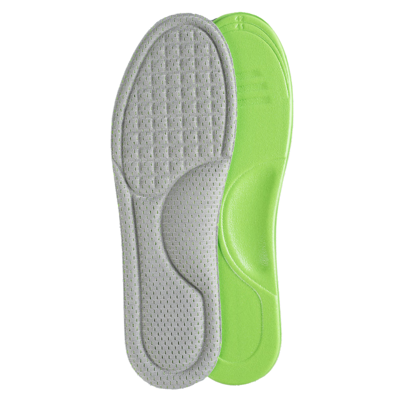 FOOTOPPO Nano Odor-Resistant Insoles for Men, Sweat-Absorbing, Breathable, Anti-Bacterial, Ultra-Soft Sports Insoles for Women and Men