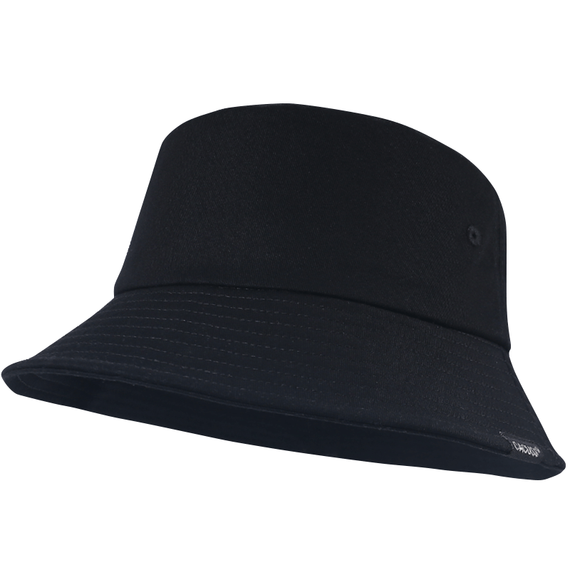 CACUSS Fisherman Hat for Men, All-Season Sun Protection Hat, Bucket Hat for Couples, Outdoor Face-Covering UV Protection Hat, Versatile Hat, Black