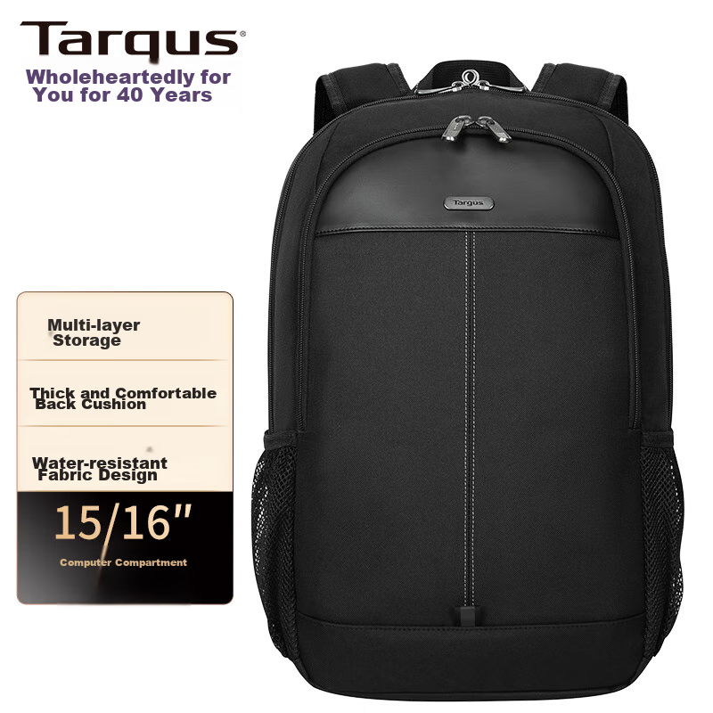 TARGUS TARGUS Laptop Backpack, 15.6-Inch Notebook Bag, Commuter Bag, 943
