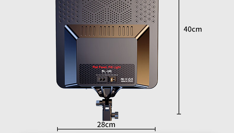 CRENOV [Both Plug-In And Built-In] Live Streaming Fill Light, Flat Photography Lighting, LED Photo Light for Streamers, Professional Soft Light for Food Photography, Video Desktop Lighting with Beauty Enhancement 8