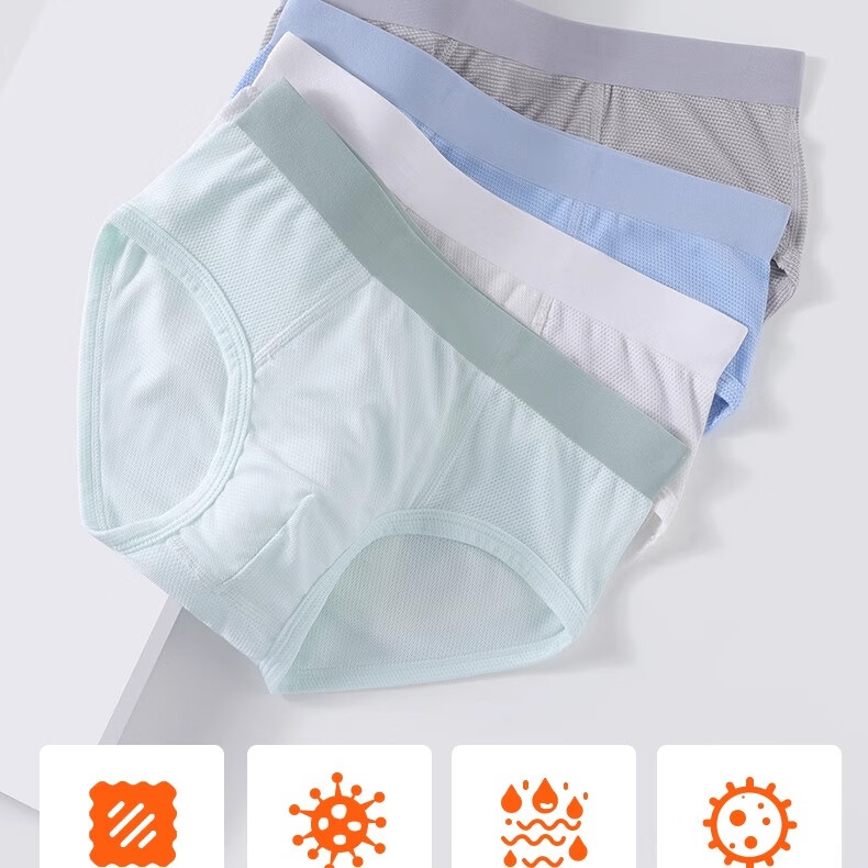 Hzasz Boys' Underwear, 3-Pack, Youth Modal Shorts, Children's Boxer Briefs, HN124201, White-Green Size 160 10