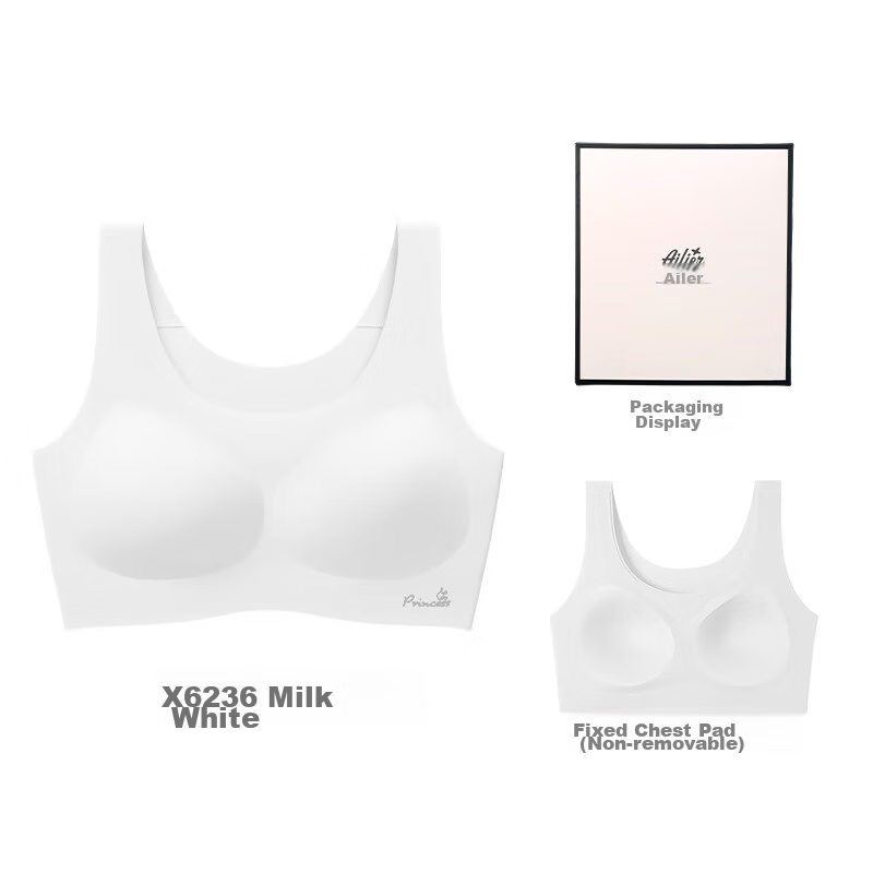 Ailier&ouluola Girls' Underwear for Middle And High School Students, Ages 15-16 Three-Stage Development Period Bra 6236A80B