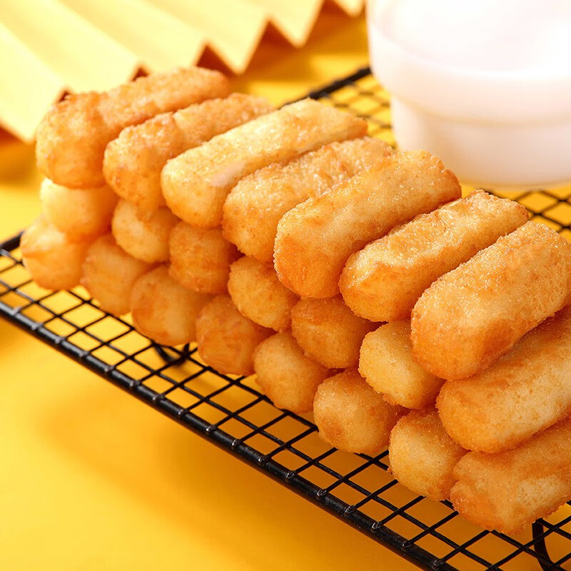 金路易美食艺术家炸奶1斤 500g 油炸脆皮网红小吃 空气炸锅食材 夜宵速冻小吃