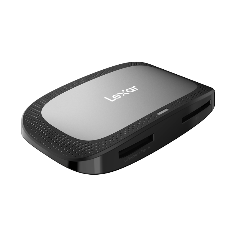 Lexar USB 3.2 High-Speed Card Reader, Two-In CFexpress Type A/SD Dual Card Reader, Includes One Two-In Data Cable