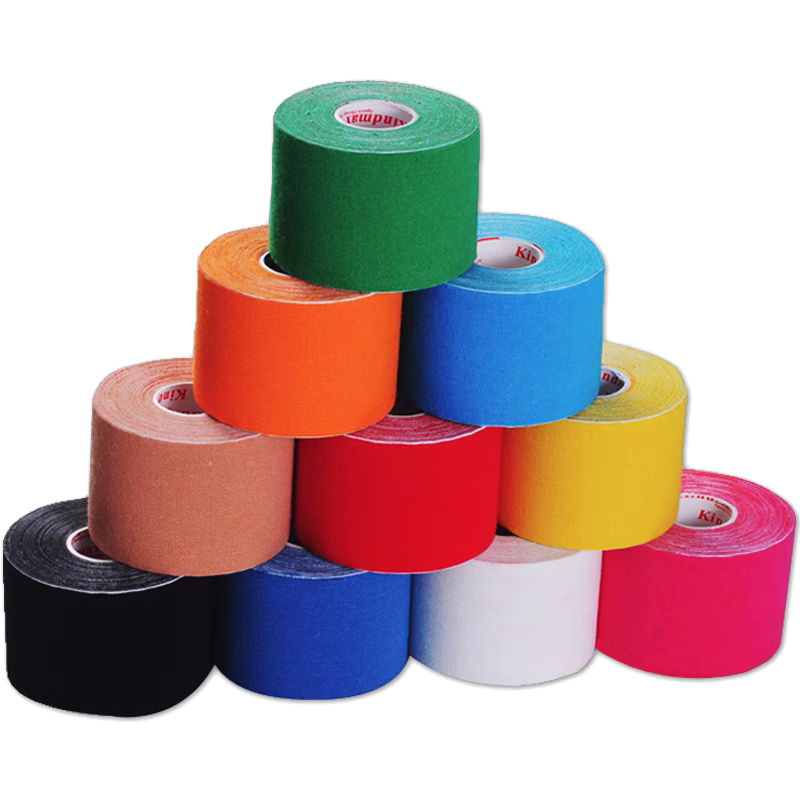 Kangmashi Muscle Tape for Athletes, Knee And Ankle Support Bandage, Kinesiology Tape for Running, Marathon, And Sports Injuries