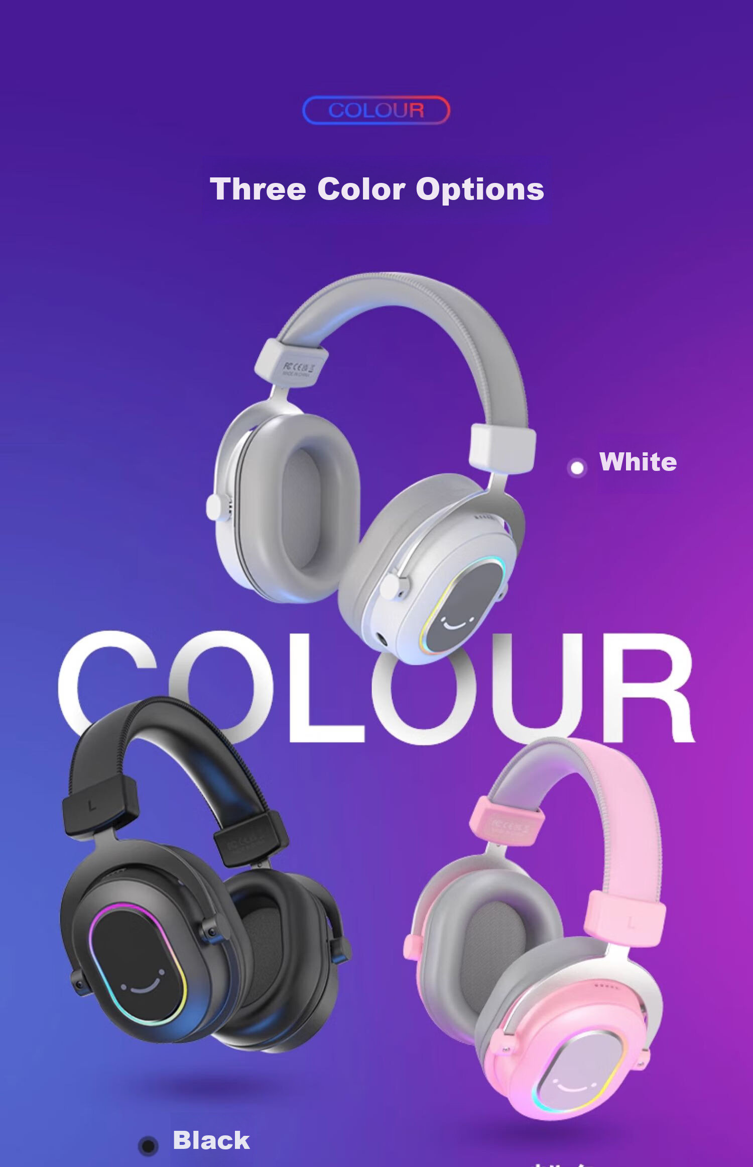 FIFINE Gaming Headset Over-Ear Wired 7.1 Channel Triangular Action Brave Combat PUBG Essential with Microphone for Computer Laptop USB Professional Gaming Headset H6 Pink 2