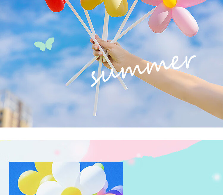 Jidukongjian Balloon Graduation Photo Props, Decorative Birthday Gift Bouquet Balloons, Proposal Confession Props, Birthday Scene Setup 16