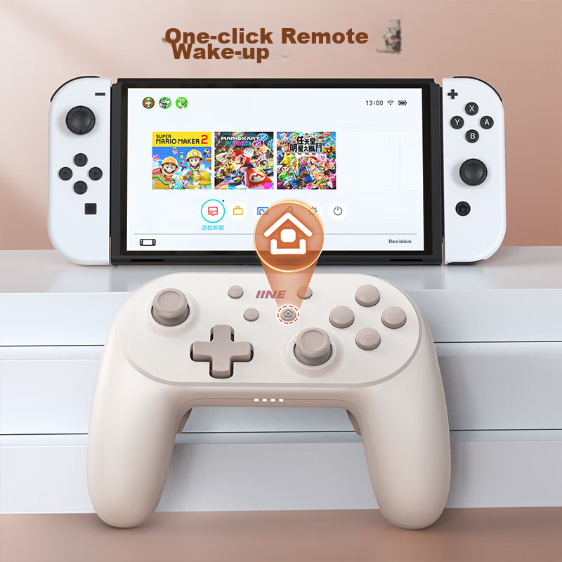 Liangzhi (INE) Little Steel Cannon Controller Switch2 Awakening PRO Controller Bluetooth Wireless Mobile Phone PC Steam TV Macro Recording Pokemon ZA NS2 Accessory 6