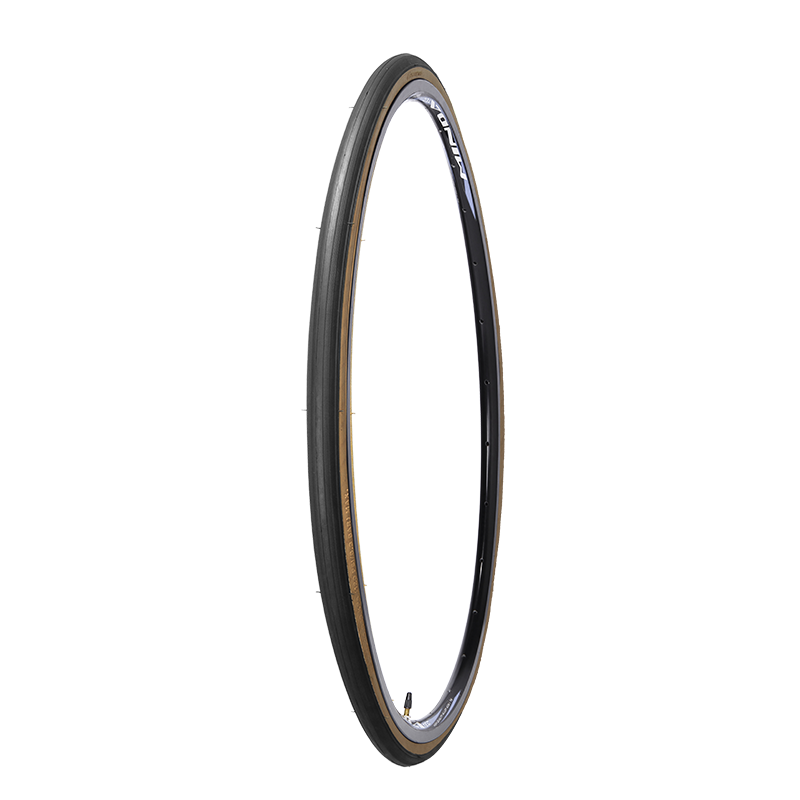 Zhengxin Bicycle Tire, 700X25C C1406, Brown Skin Edge, Lightweight Road Bike/outdoor Cycling Outer Tire